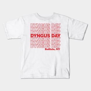 Dyngus Day Buffalo NY Kids T-Shirt